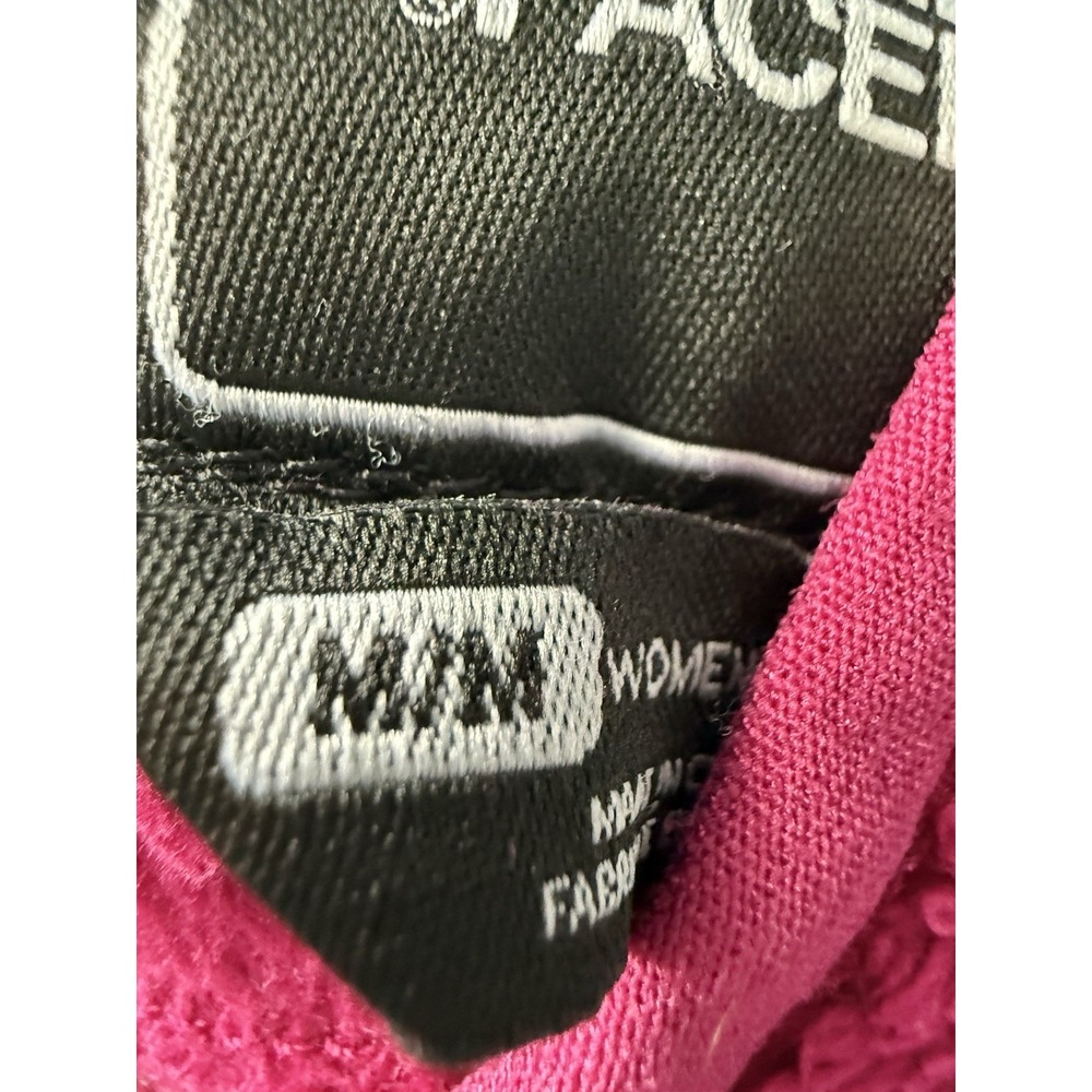 The North Face Hooded Fleece Jacket Women's M Magenta Pink Full Zip - Picture 8 of 9